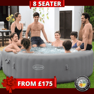 8 Seater Hot Tub Hire Tuesday To Wednesday Hire
